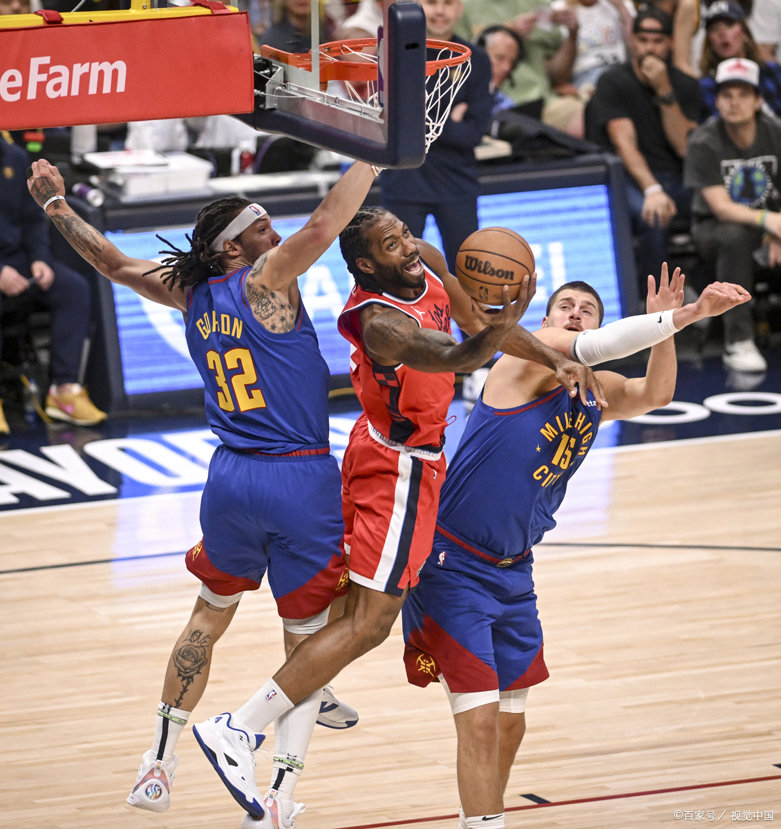 圣诞大战-约基奇56+16+15掘金加时胜森林狼