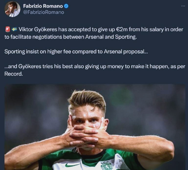 包含曝阿森纳冷却哲凯赖什转会已长达一周他父亲以泪洗面的词条