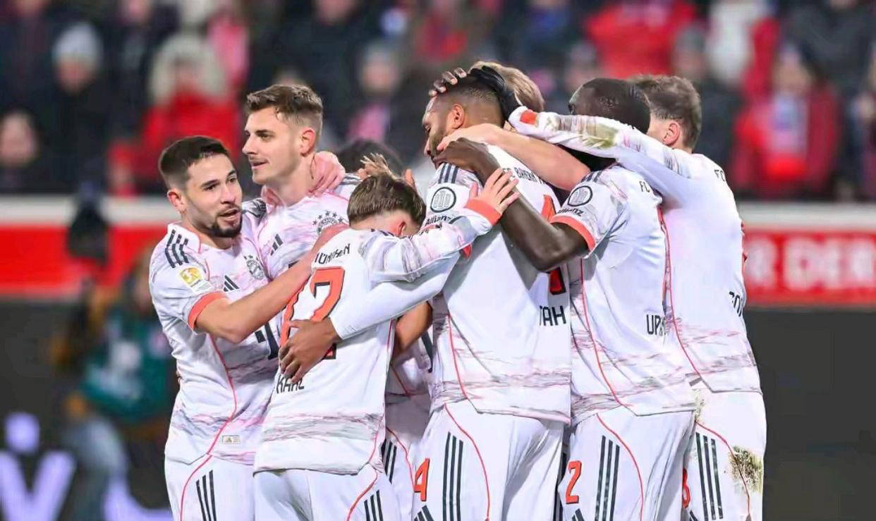 德甲2025年度积分榜：拜仁34场仅1负打进107球，的简单介绍