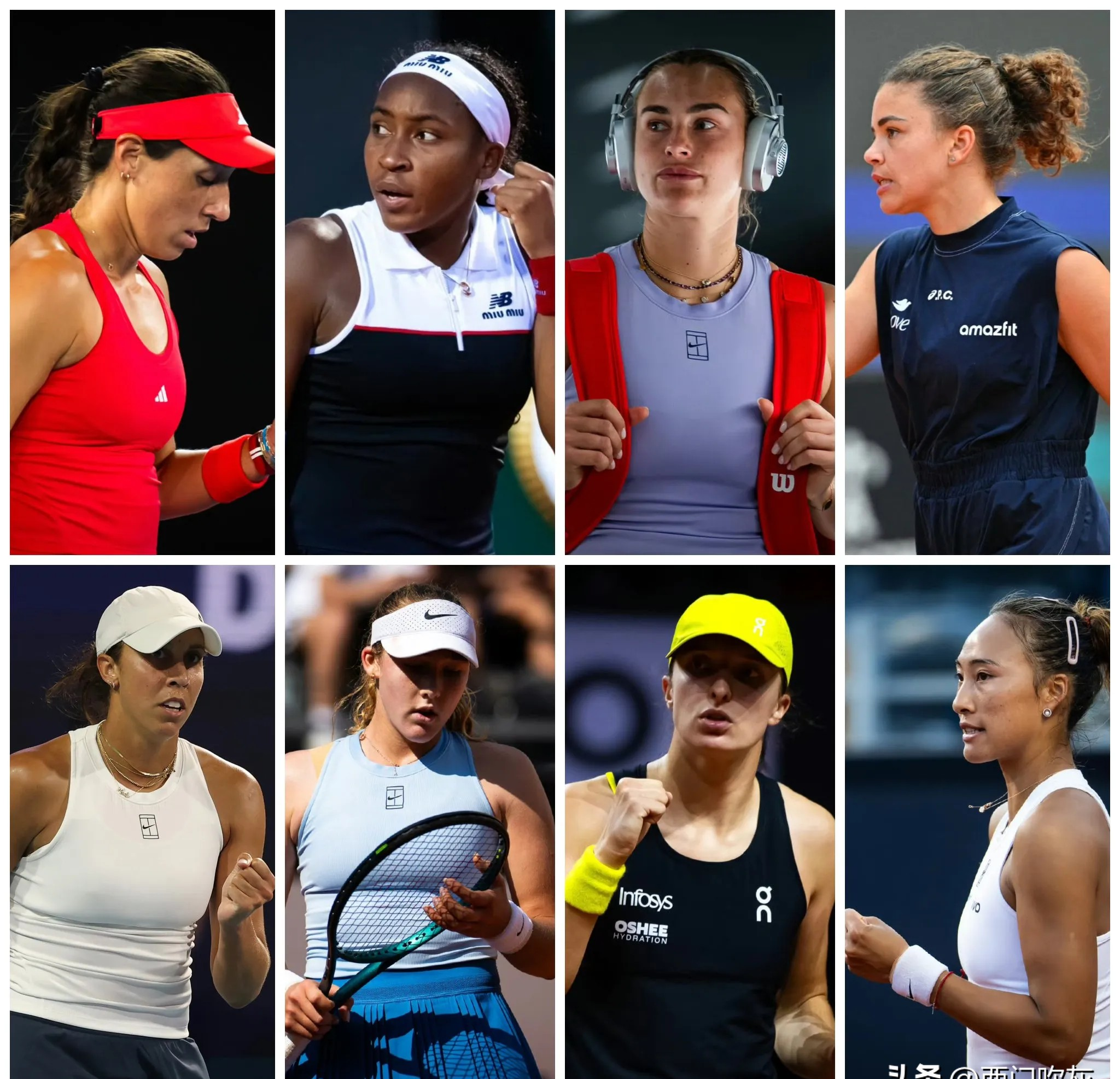 WTA最新世界排名：萨巴伦卡继续领跑，斯瓦泰克第三，郑钦文第六的简单介绍