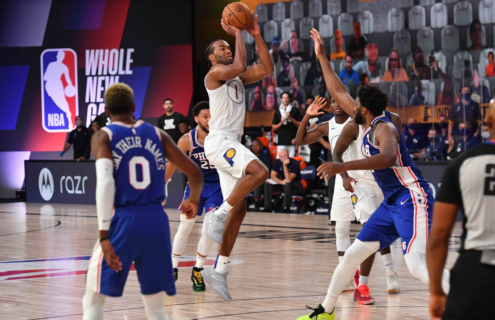 关于步行者官媒：五年前的今天，TJ沃伦砍下生涯最高53分率队取胜的信息