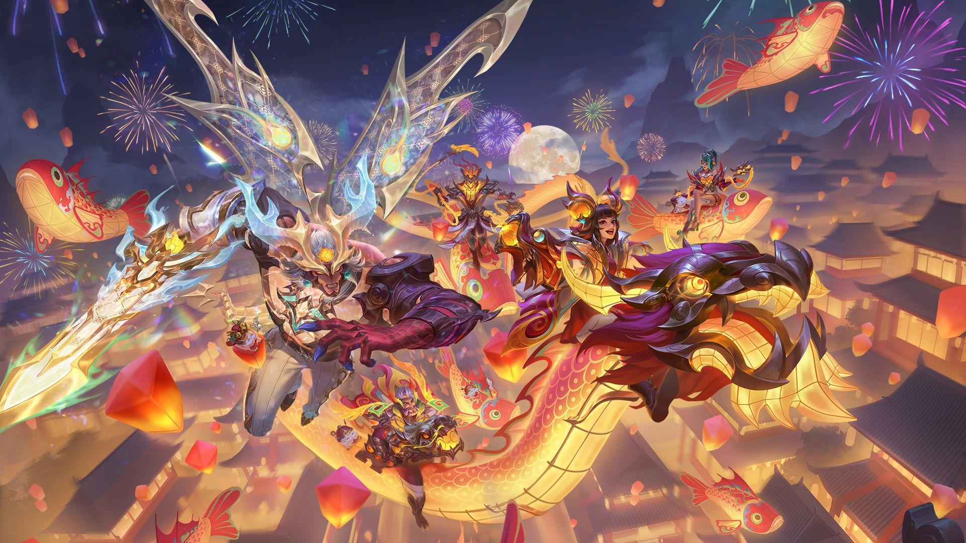 包含鸿蒙版《英雄联盟手游》8月6日开启正式服万人公测：账号/数据无缝互通的词条