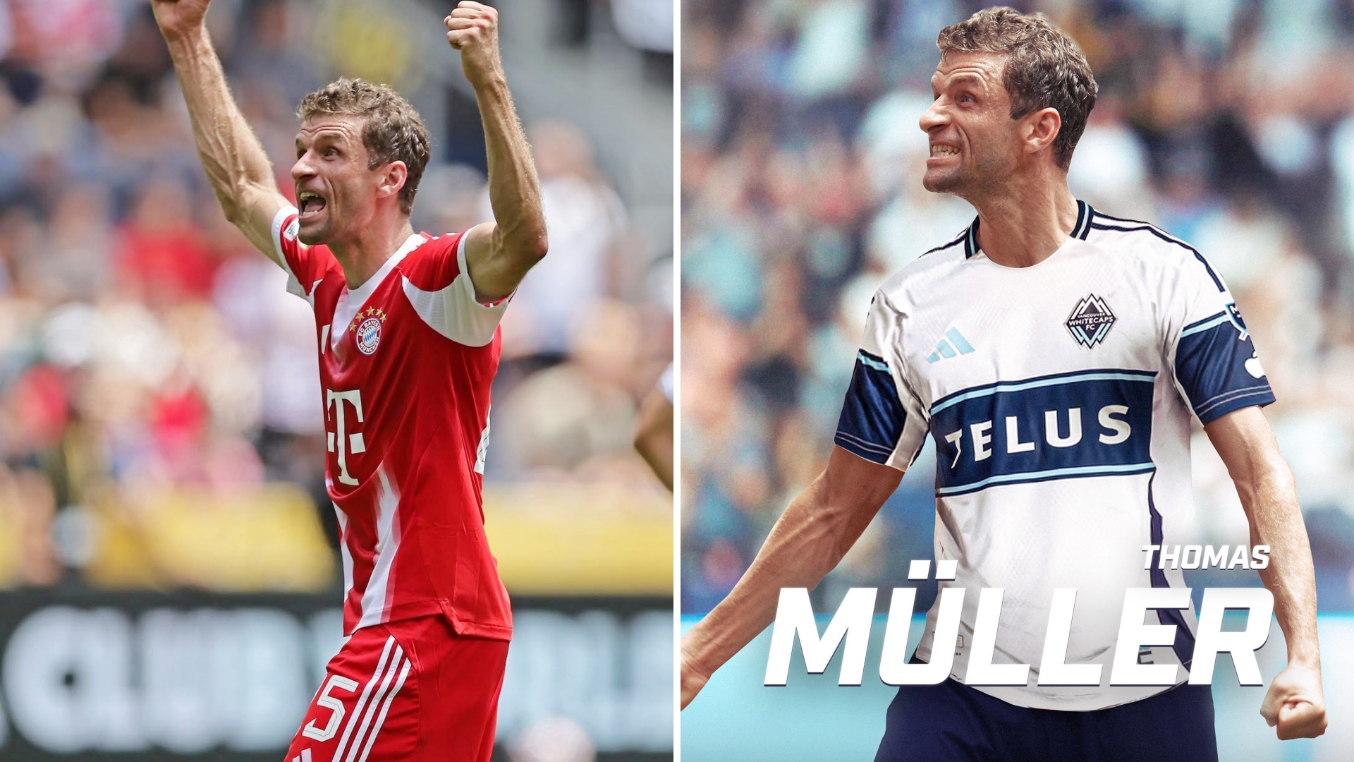 关于转投美职联！拜仁传奇穆勒将加盟温哥华白浪签约2年的信息