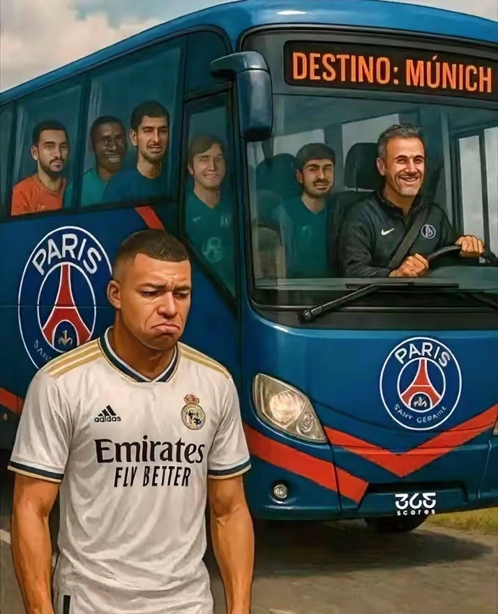 关于巴萨巴黎分别挺进欧冠四强，只要姆巴佩不尴尬，尴尬的就是别人的信息