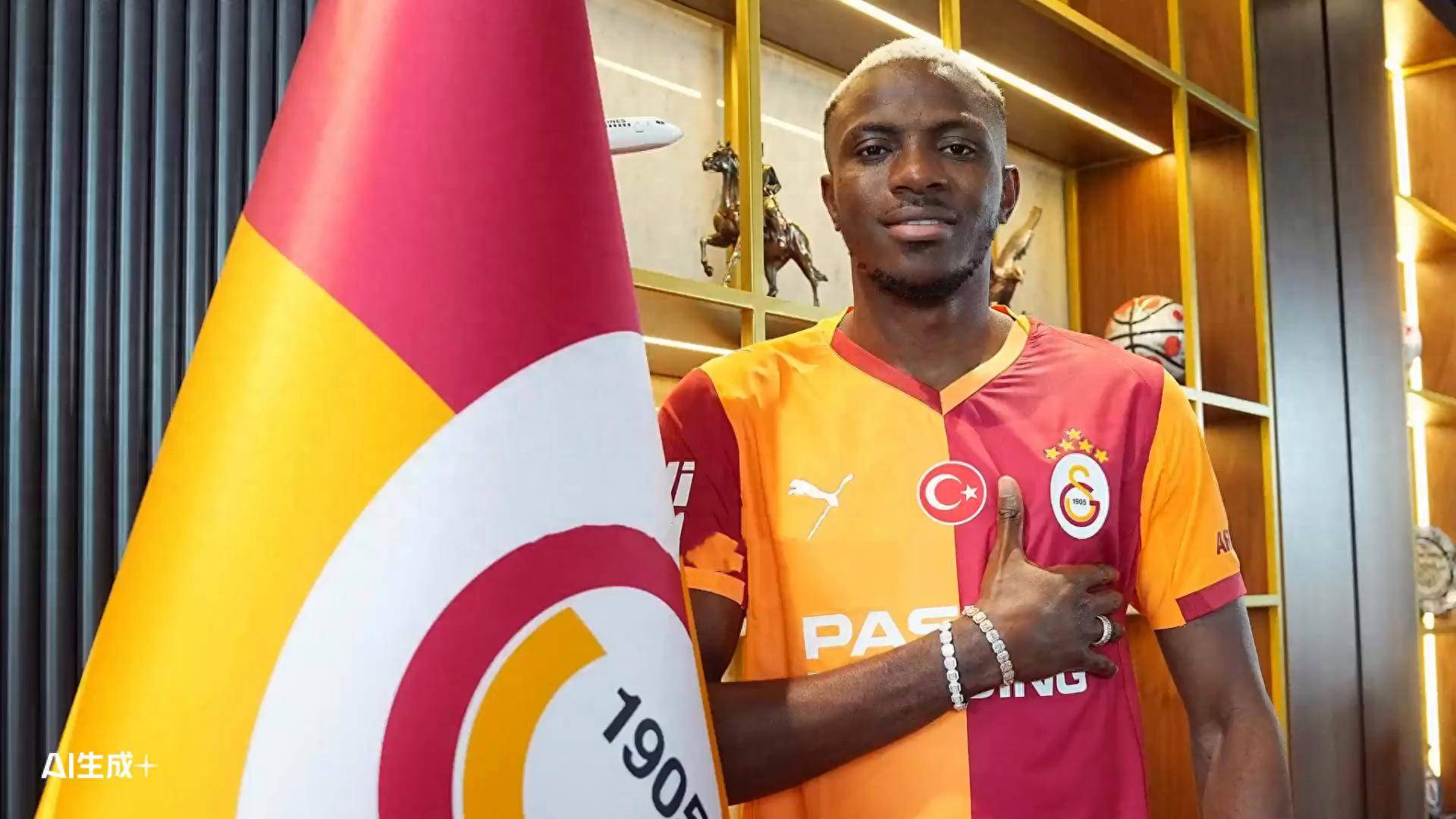 7500万欧！那不勒斯前锋奥斯梅恩转会加拉塔萨雷的简单介绍