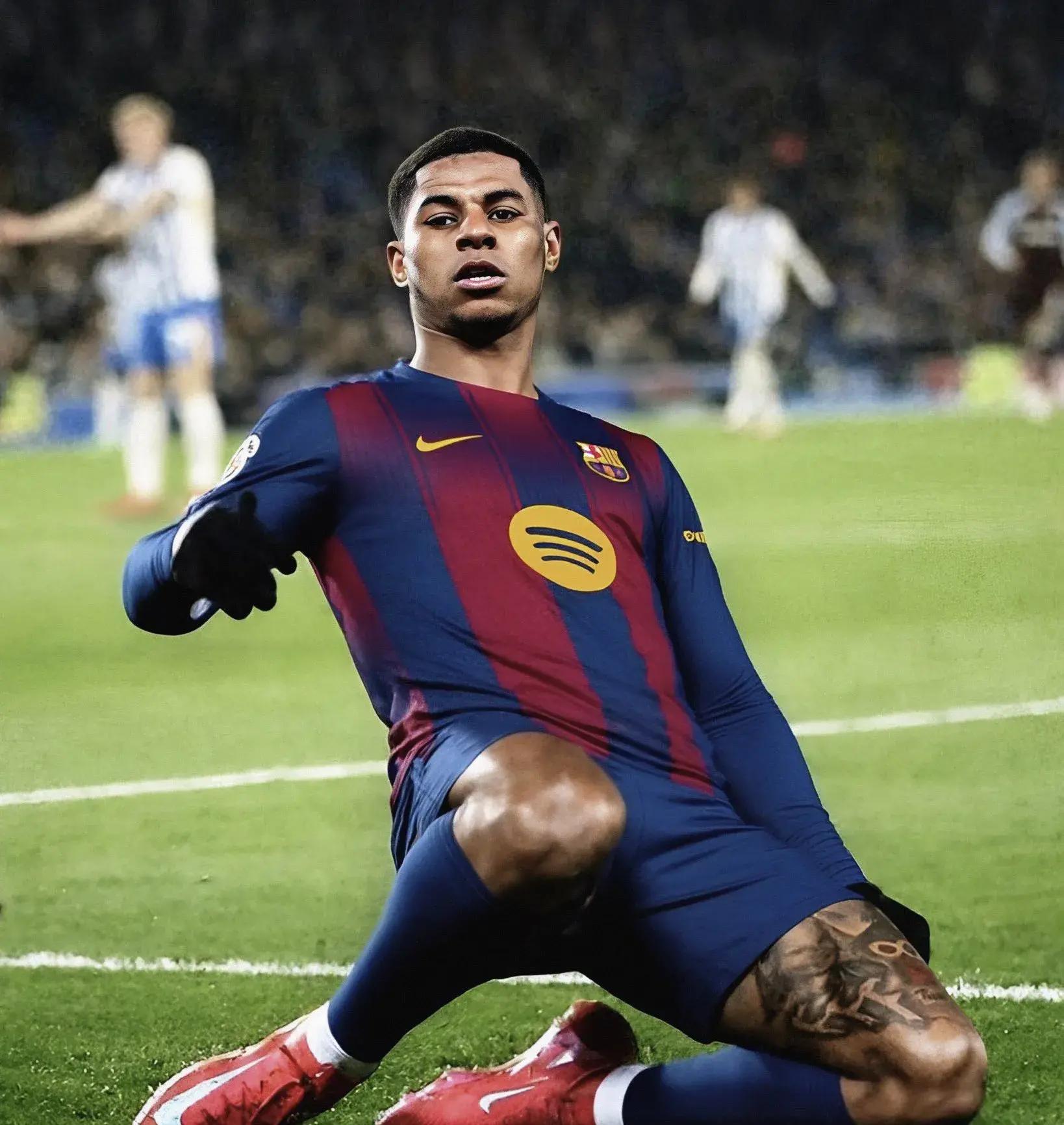 包含拉什福德加盟巴萨：从“备胎”到潜在救世主？的词条