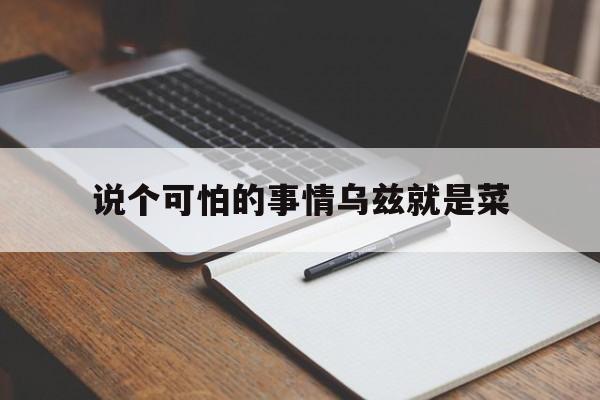 说个可怕的事情乌兹就是菜的简单介绍