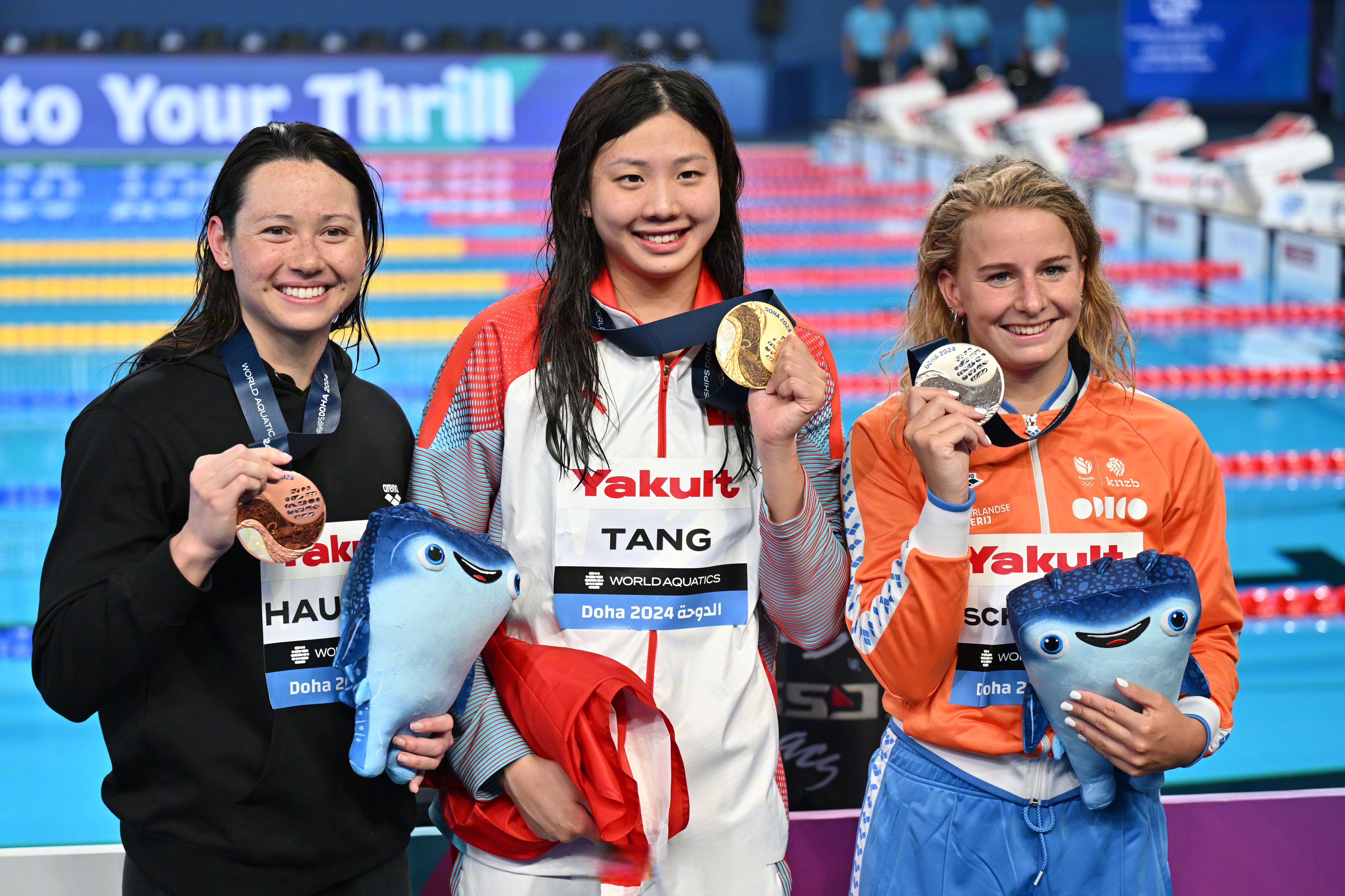 包含游泳世锦赛综述:唐钱婷摘铜覃海洋第一晋级的词条