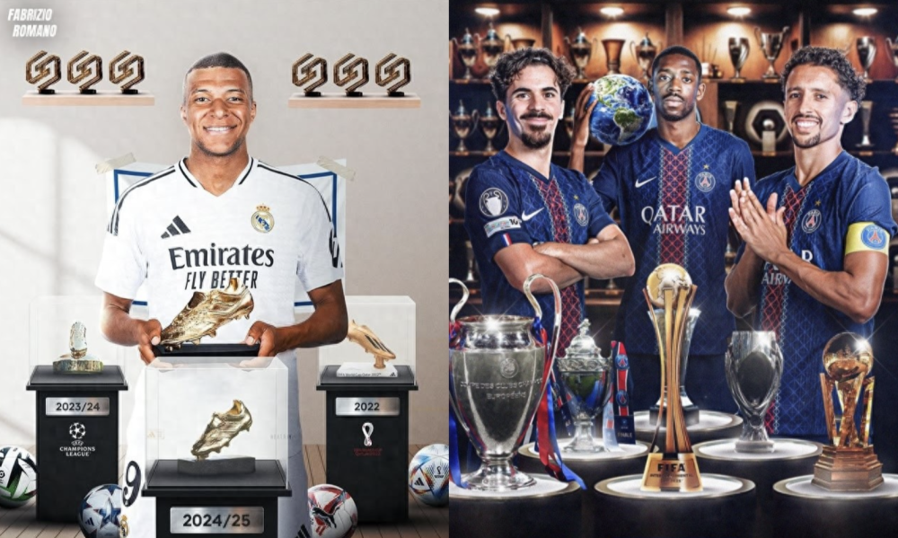 包含FIFA公布年度最佳阵：大巴黎6人！姆巴佩无缘+皇马1人入选引争议的词条